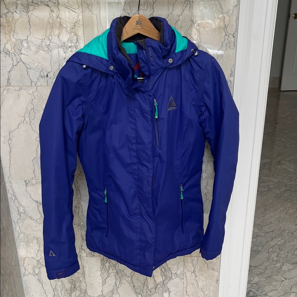 Gerry Weber Blue and Teal Ski Jacket